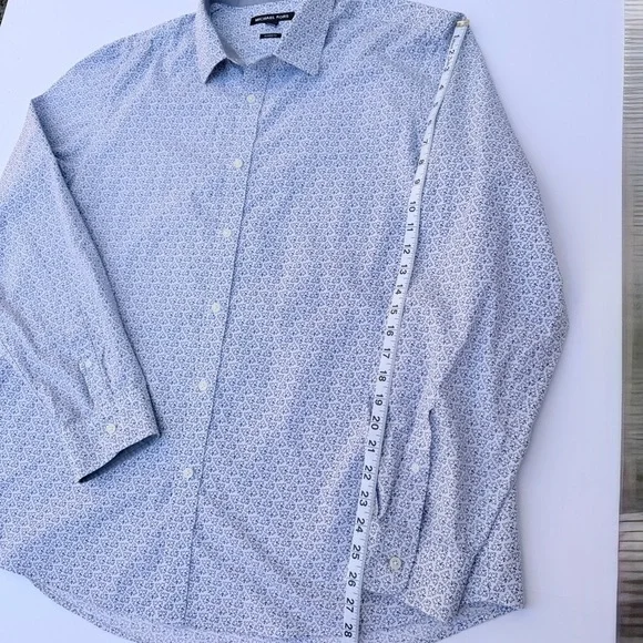 Men’s Michael Kors Long Sleeve Shirt Size XXL​ - Picture 4 of 7